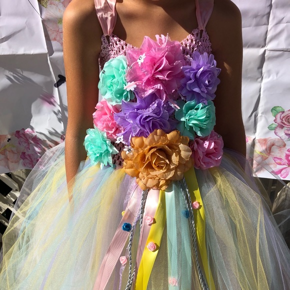 Made to order Unicorn 🦄 Tutu Dress - Picture 4 of 8